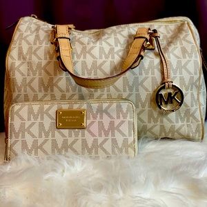 Michael Kors purse and wallet